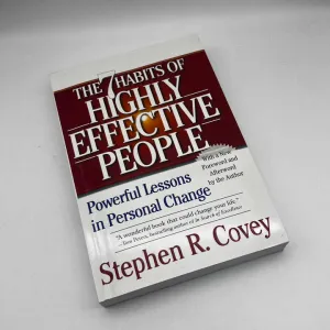 رواية "العادات السبع للناس الأكثر فعالية" للكاتب ستيفن ر. كوفي، الأكثر مبيعًا Hot Selling the 7 Habits of Highly Effective People Steven R. Covey Novel Book
