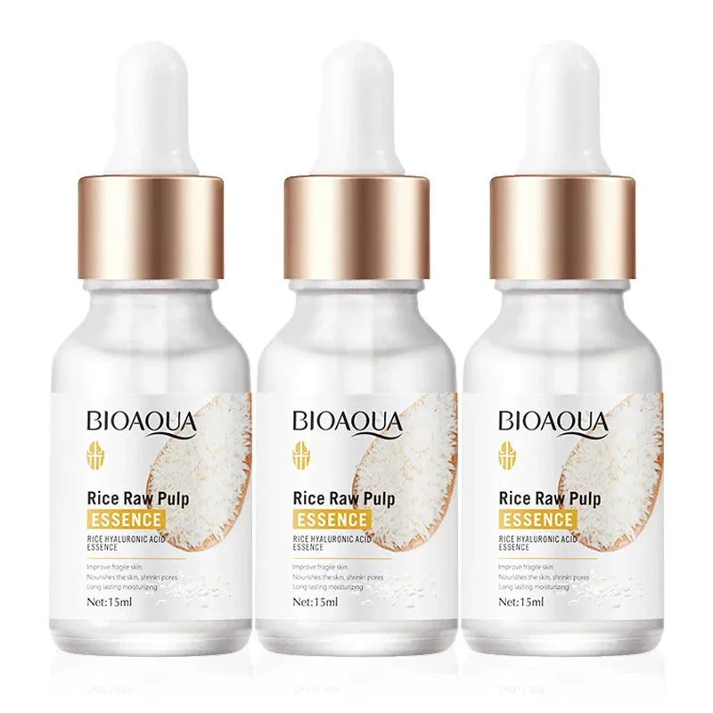 1 / 2 / 3 Piece Hydrating Rice Serum With Hyaluronic Acid