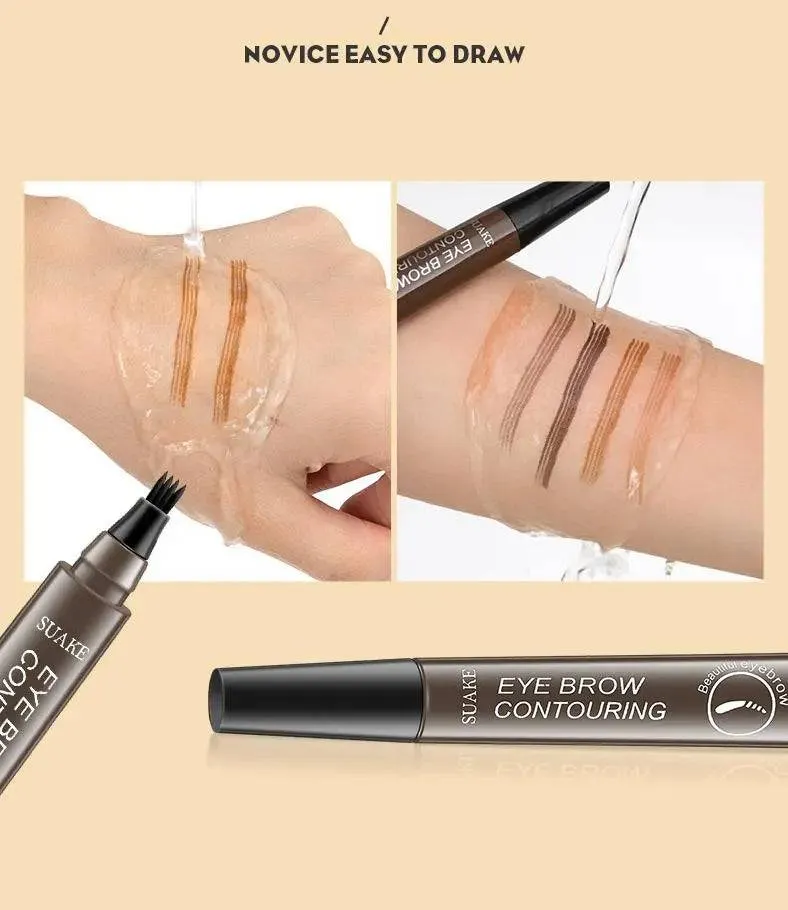 4 Point Eyebrow Pencil - Waterproof and Long-Lasting