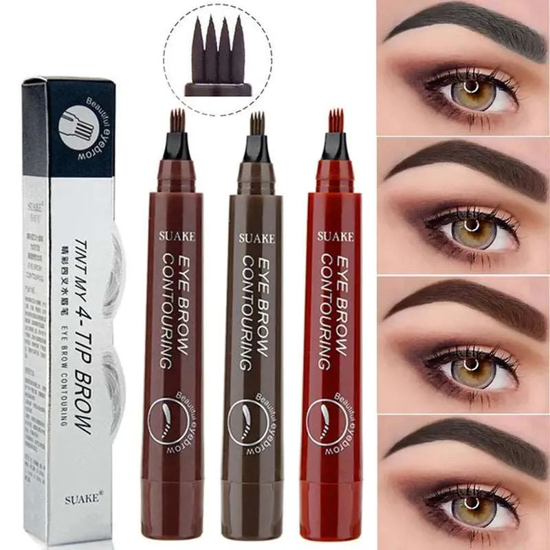4 Point Eyebrow Pencil - Waterproof and Long-Lasting