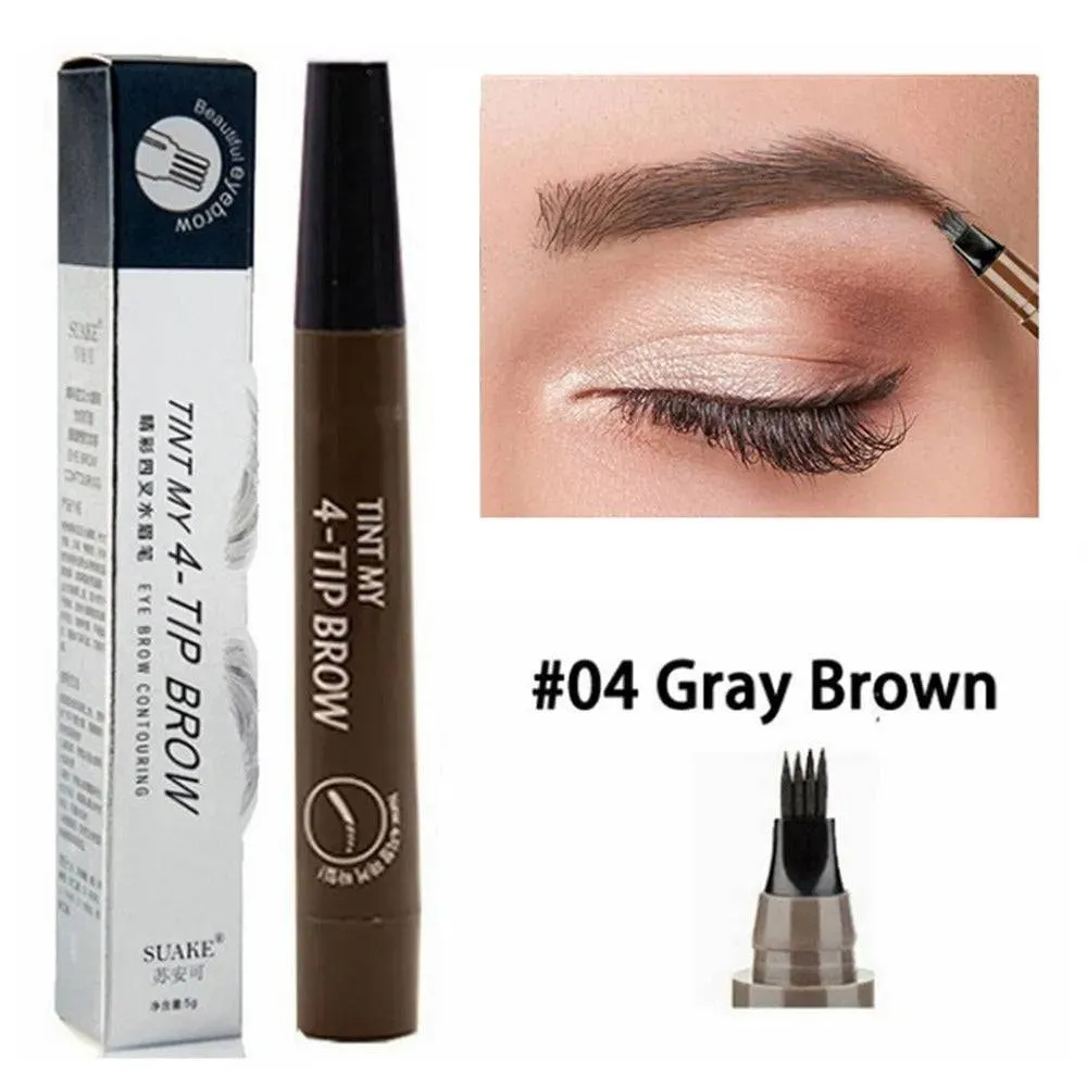4 Point Eyebrow Pencil - Waterproof and Long-Lasting