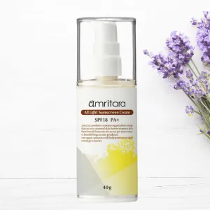 All Light Sunscreen Cream SPF18 PA  40g