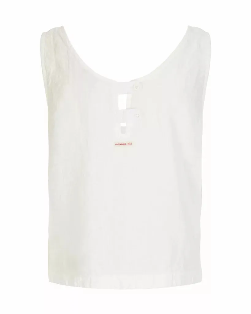 Amundsen Safari Linen Top - Natural