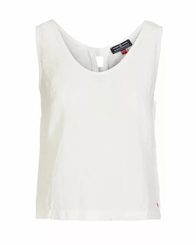 Amundsen Safari Linen Top - Natural