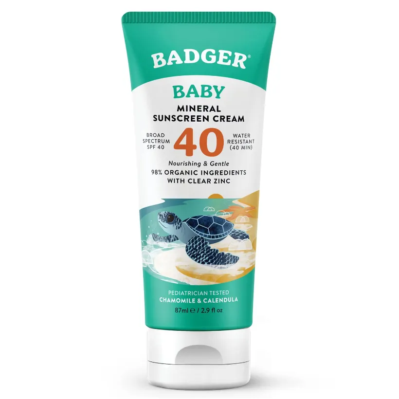 Baby Reef Safe Natural Mineral Sunscreen Cream 40 SPF