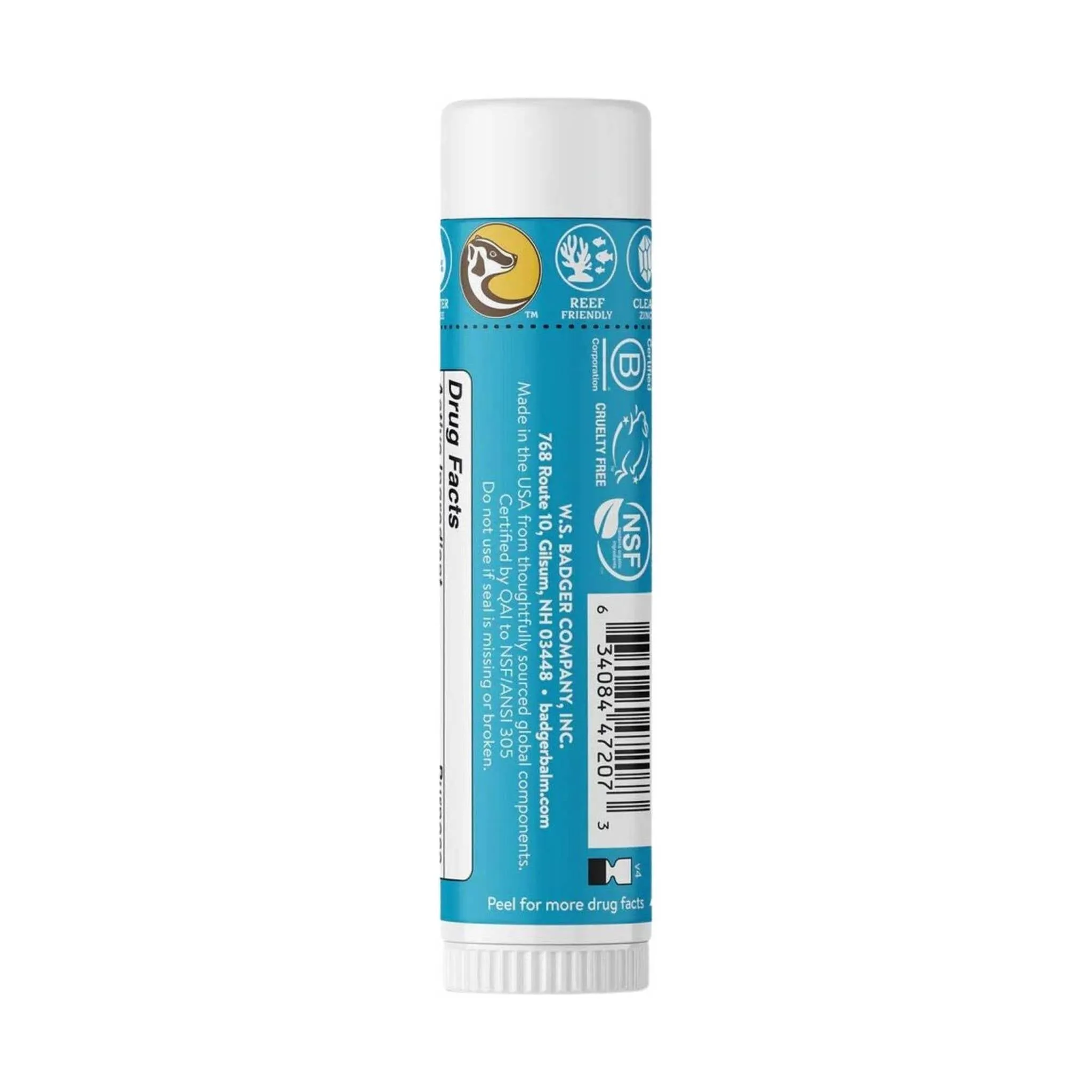 Badger Active Mineral Sunscreen Stick SPF 35
