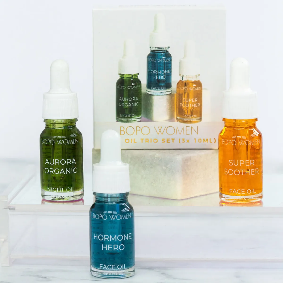 Bopo Women Mini Face Oil Sampler Trio