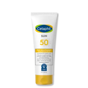 Cetaphil Sheer Mineral Sunscreen Broad Spectrum SPF 50