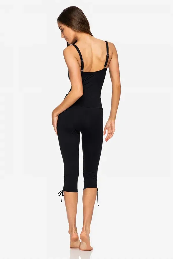 Cosmopolitan Capri Swim Pant Black