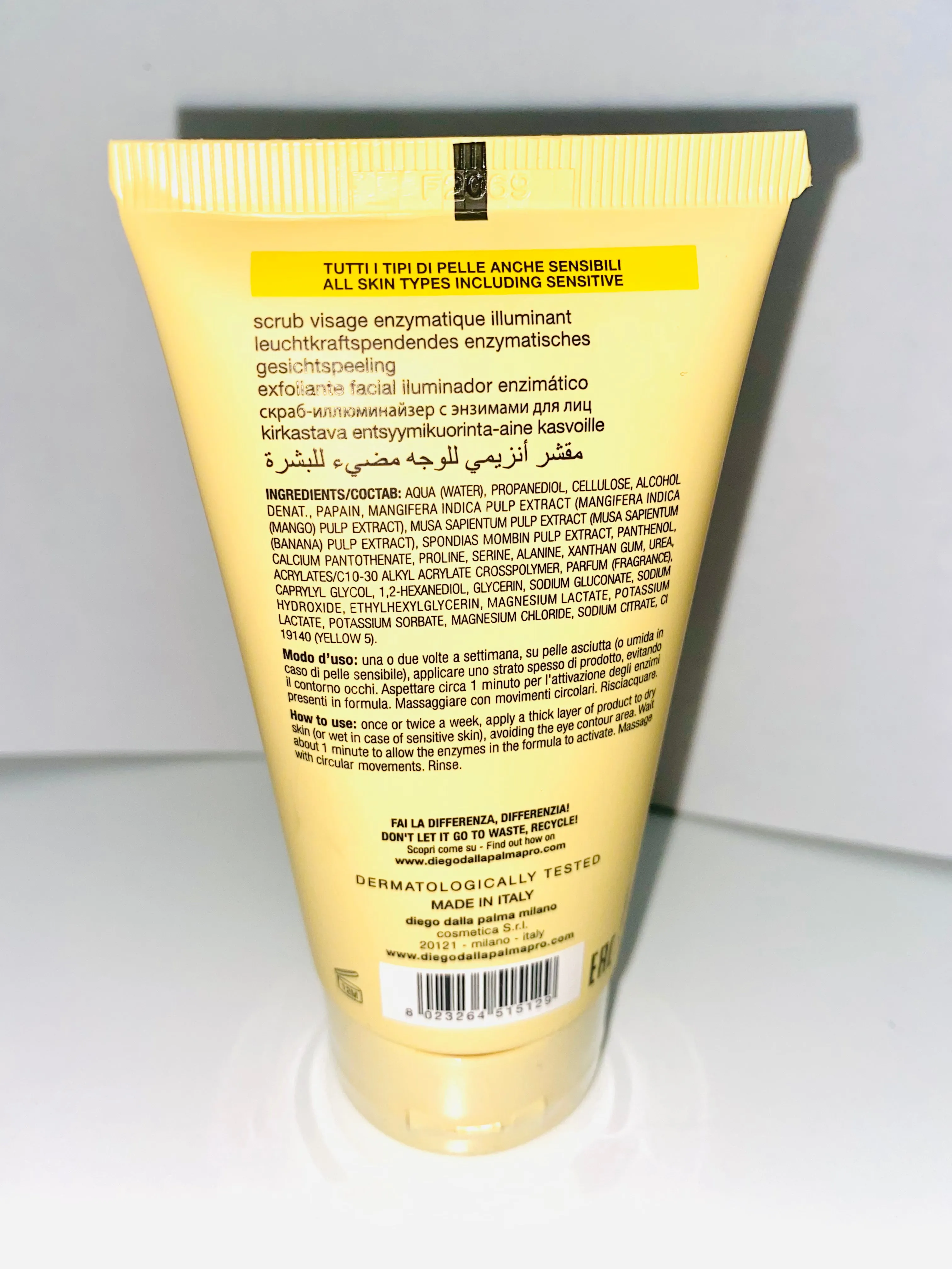 Diego Dalla Palma Gommage Lightening Enzymatic Scrub   Mask  75 ml