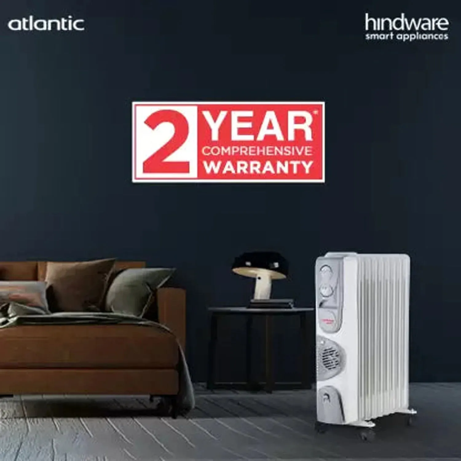 Hindware Salome 09 Fin OFR Oil Filled Room Heater