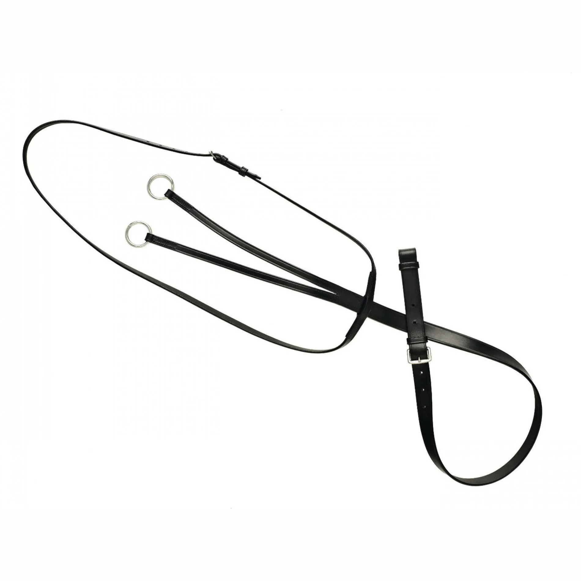 Horze Leather Martingale (Black)