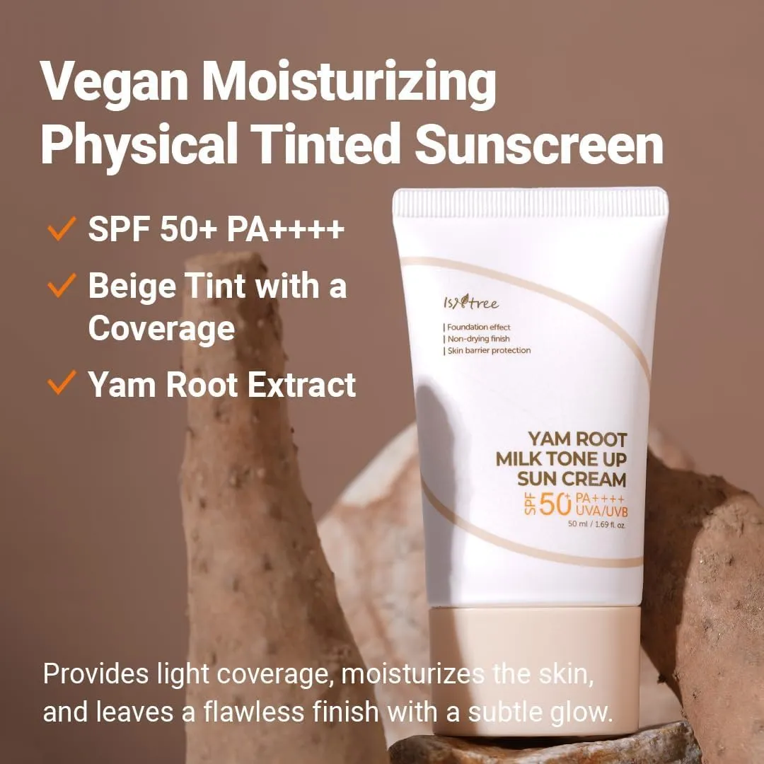 IsNtree Yam Root Milk Tone Up Sun Cream SPF 50  PA    