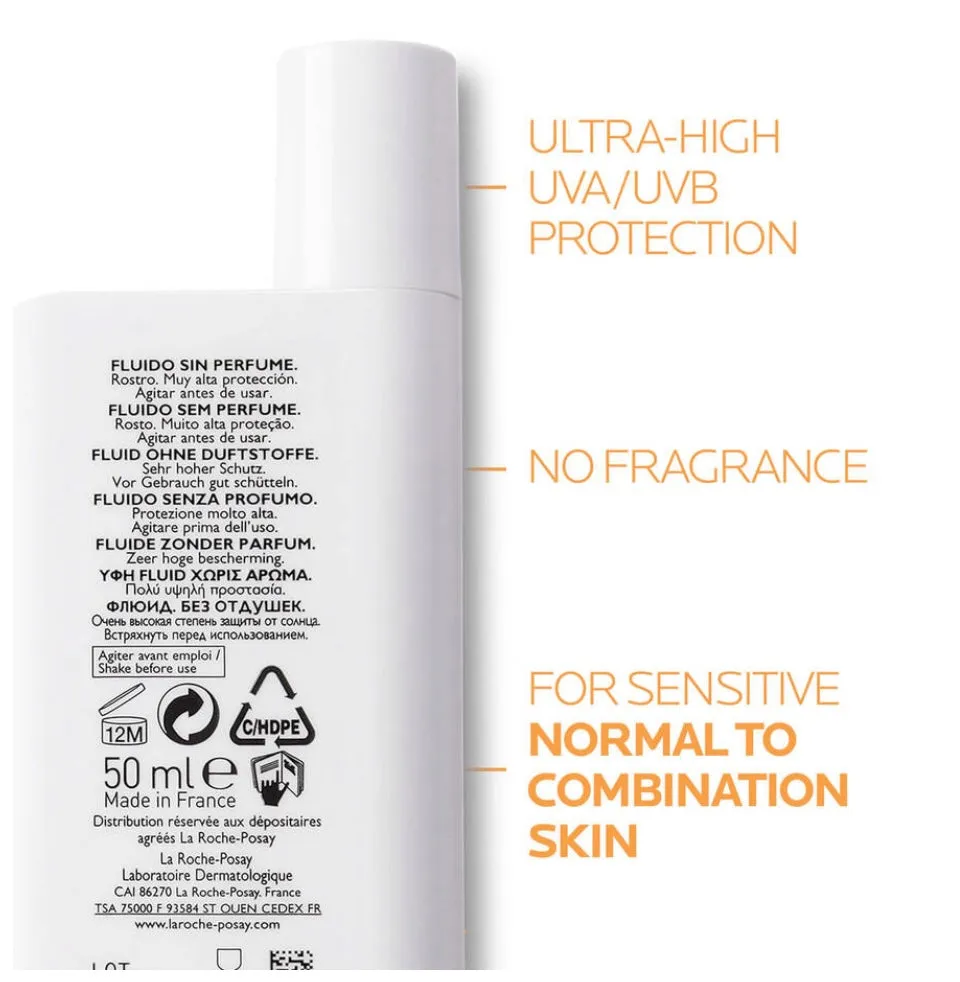 La Roche-Posay Anthelios UVmune 400 Invisible Fluid SPF50  50ml (1.7oz)