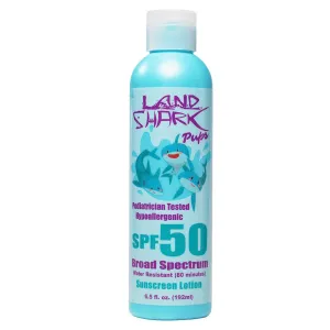 Land Shark Pups Broad Spectrum SPF 50 Sunscreen Lotion 6.5oz