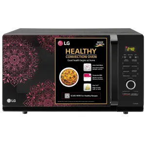 LG MC3286BIUM 32 L Convection Microwave Oven ( Black, Diet Fry, 360 Motorised Rotisserie)