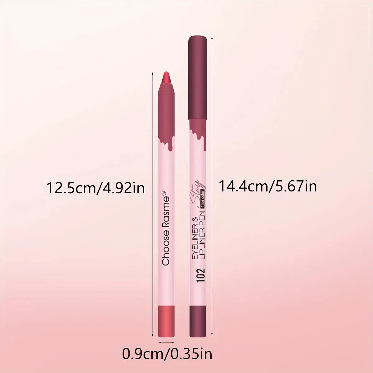 Matte Lip Liner Pencil Set Waterproof Long Lasting
