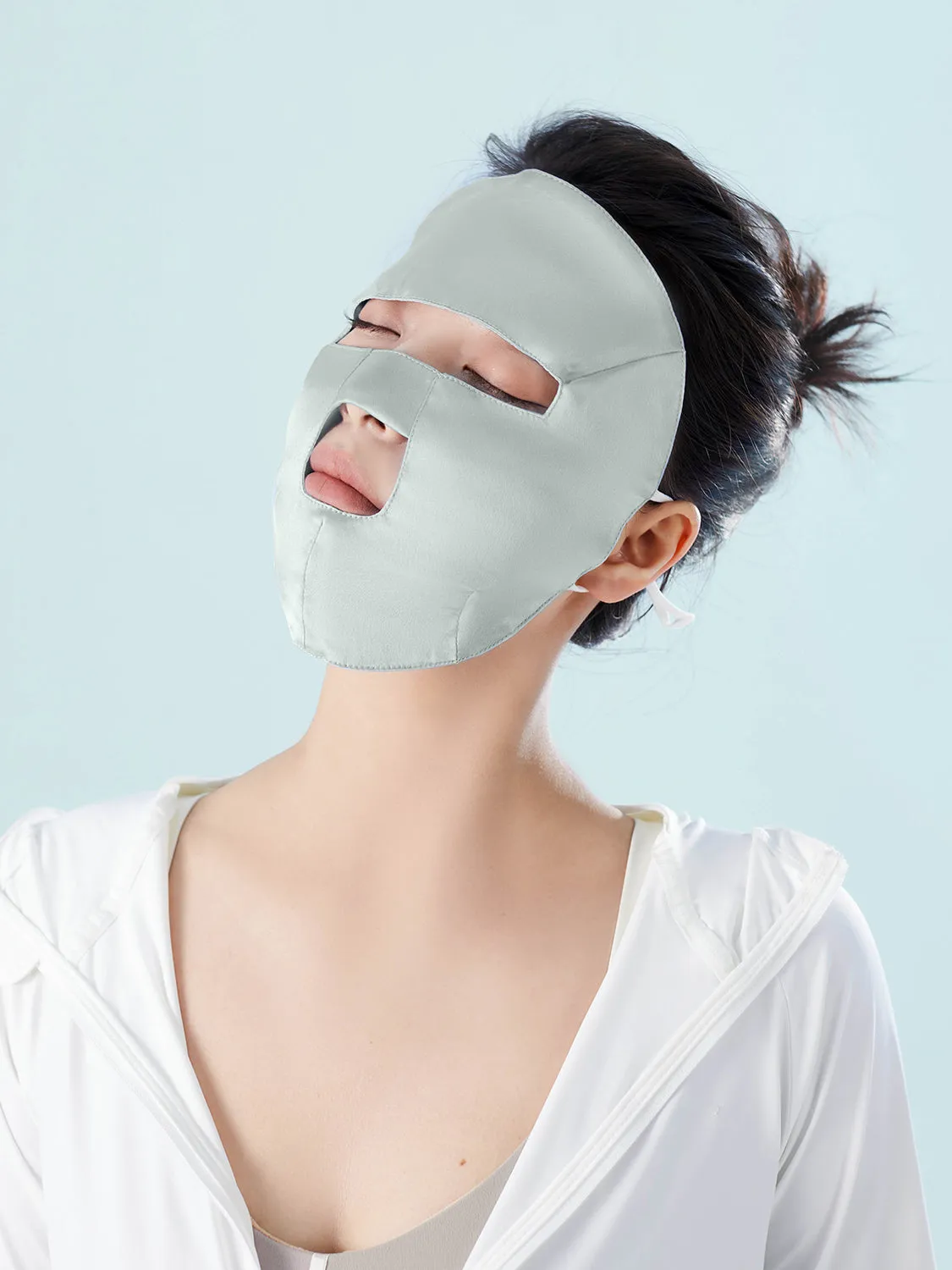 MDOG Silk Sunscreen Full Face Mask Facekini UPF50 