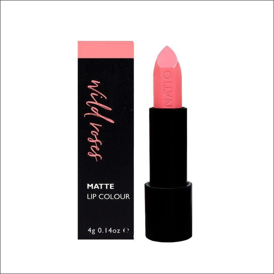 Natio Blush Rose Wild Roses Matte Lip Colour