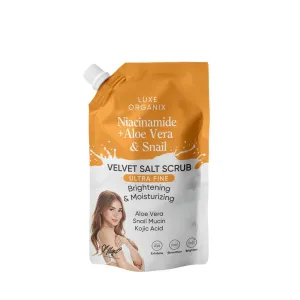Niacinamide   Aloe Vera & Snail Velvet Salt Scrub 300g