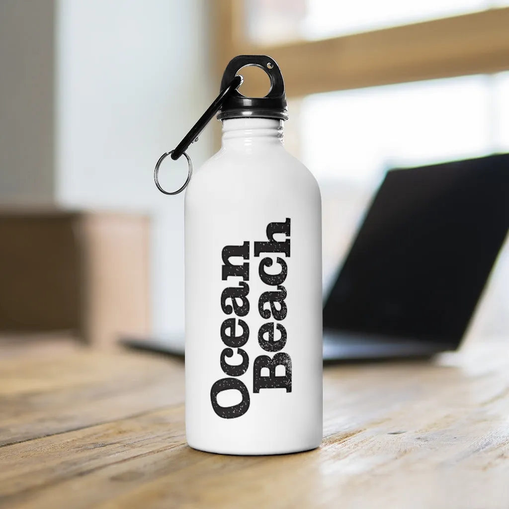 Ocean Beach Steel Water Bottle