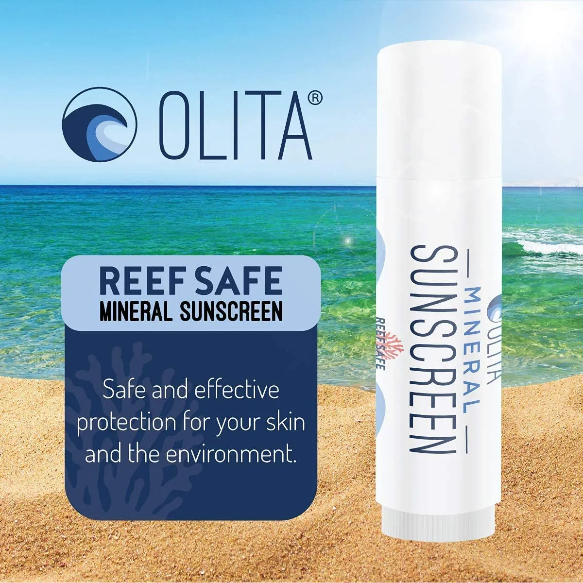 OLITA | Mineral Sunscreen Stick SPF 30 exp 6/23