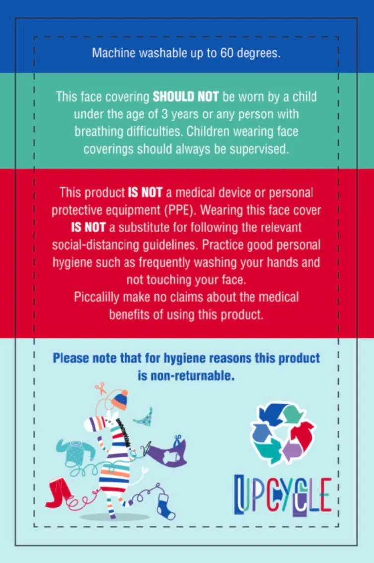 Piccalilly Face Covering Rabbit