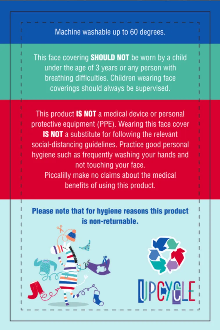 Piccalilly Face Covering Wrestler