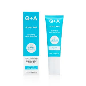 Q A Squalane Hydrating Facial Sunscreen SPF50 50ml
