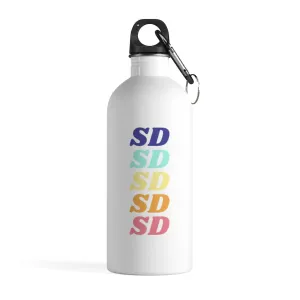 SD SD SD SD SD SD San Diego Stainless Steel Water Bottle