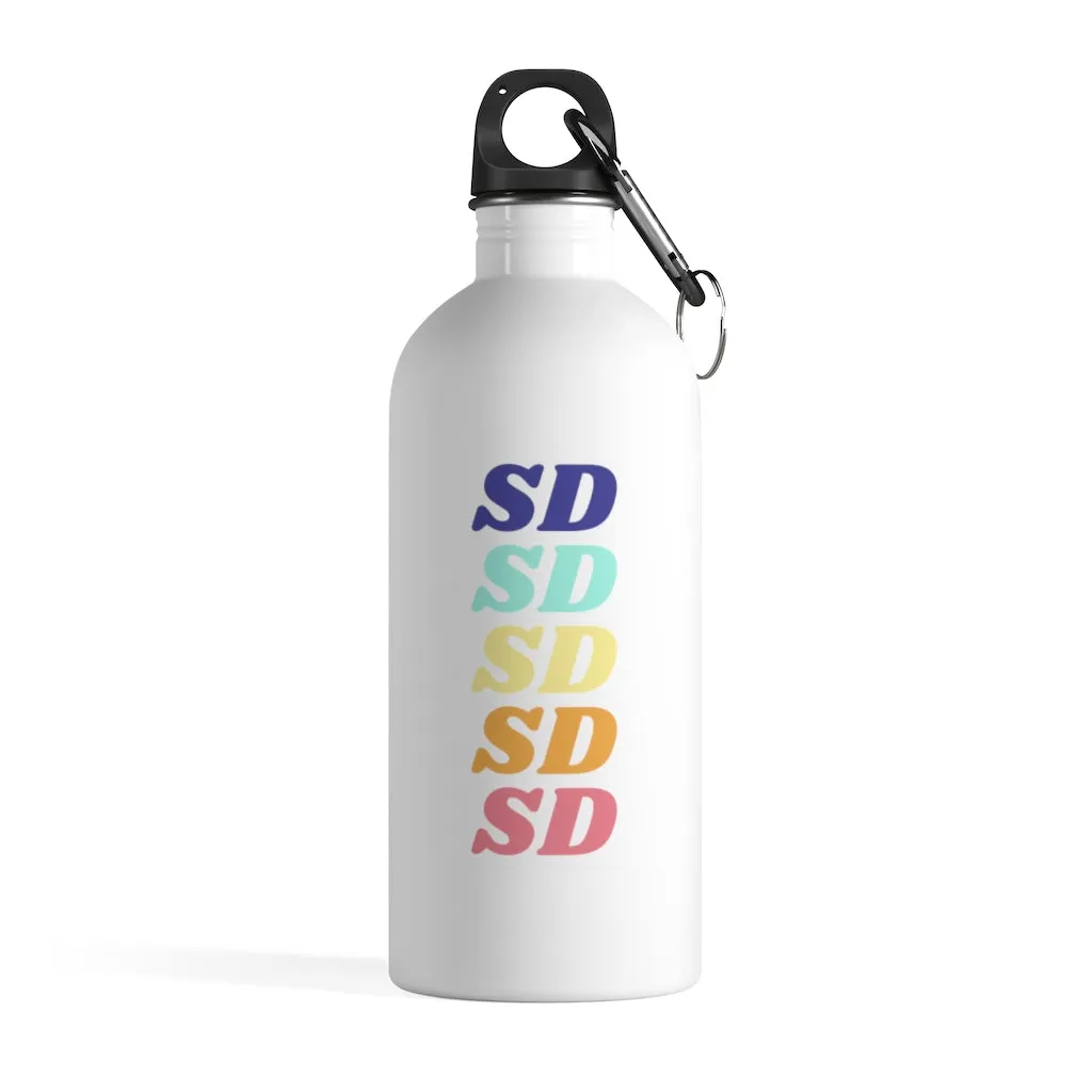 SD SD SD SD SD SD San Diego Stainless Steel Water Bottle
