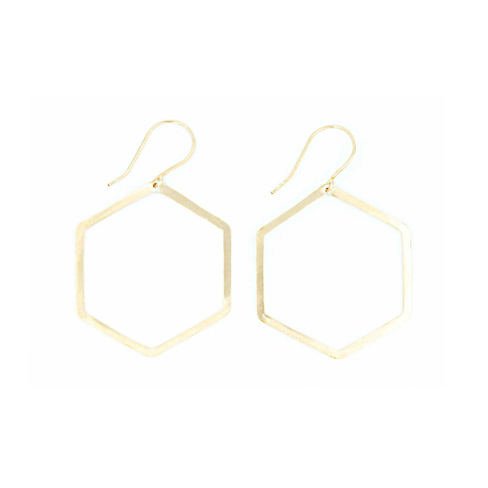 Shape Earring: Hexagon