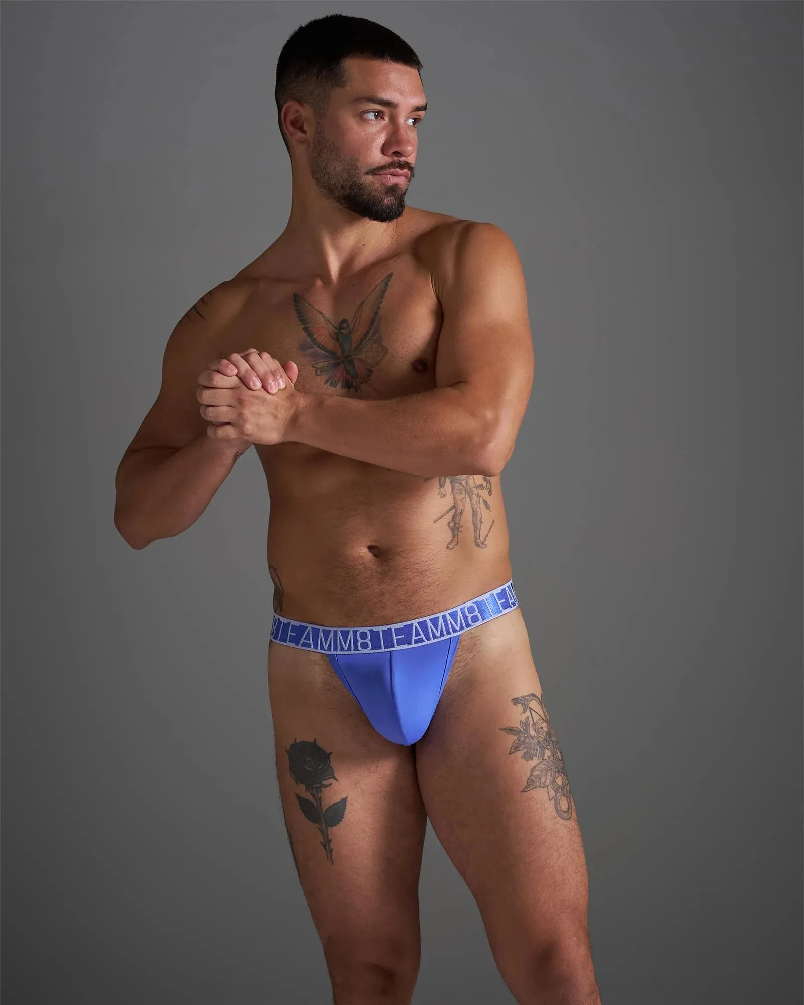 Teamm8 Shade thong ocean blue