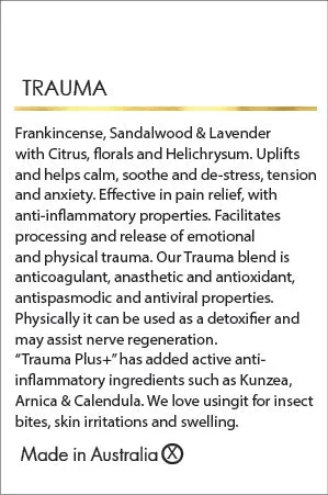 Trauma -100% Pure Essential Oil Blend