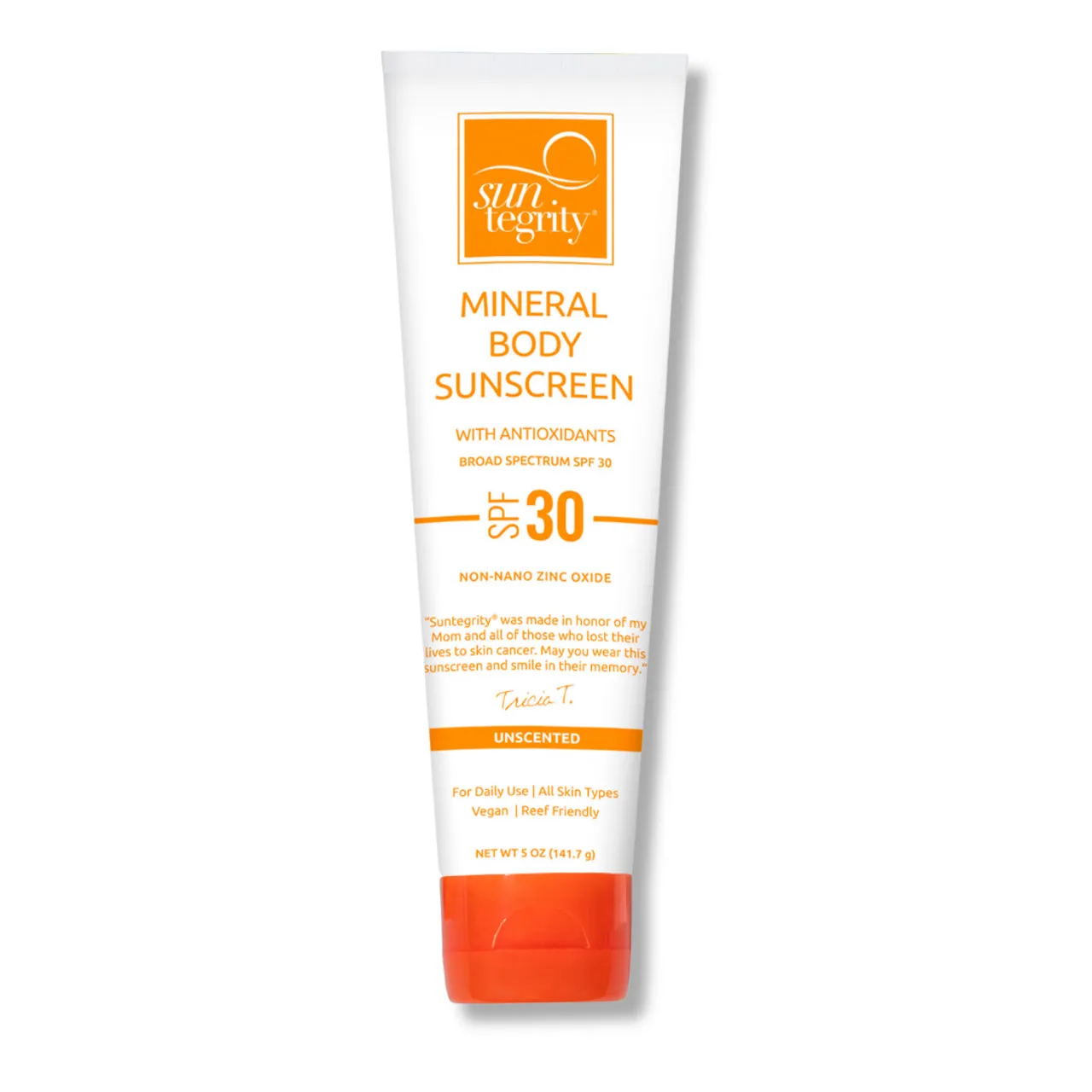 Unscented Mineral Sunscreen for Body SPF 30