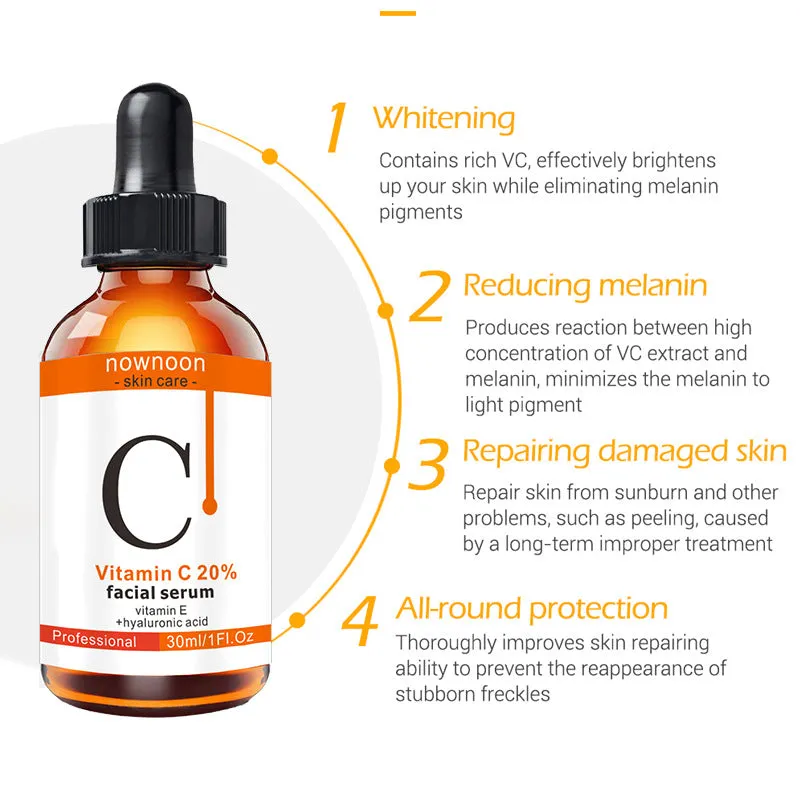 Vitamin C Facial Serum – Hydrating & Brightening 30ml